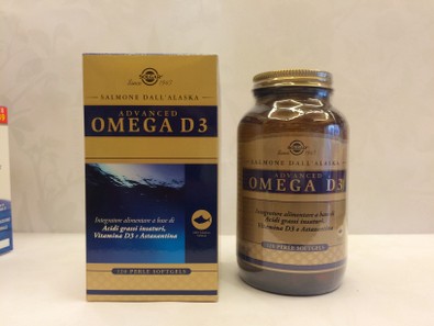 Advanced Omega D3 Solgar 120 Perle.